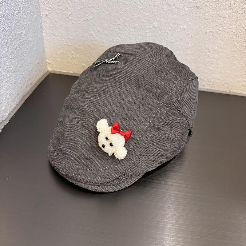 JYL TS DIY  Beret Women Autumn Winter Casual  Solid Color Painter Hat