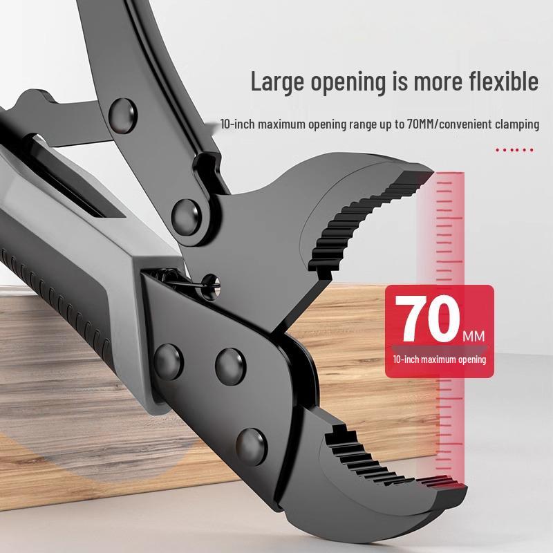 Industrial Grade Adjustable Locking Pliers – Heavy Duty Multifunctional Clamp for Woodworking