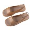 Yuzhihao Women's Fashion Square Toe Open-Toe Sandals with Back Strap