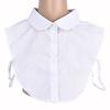 Abnehmbarer Revers-Fake-Kragen, klassische falsche Bluse, abnehmbares Damen-/Herren-Accessoire