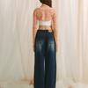 MEENDERI SLUB KNIT LONG SCARF - SALMON