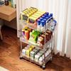 Acrylic Desktop Storage Rack for Snacks, Toys, and Sundries