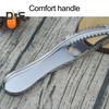 Handheld Fish Peeler Double Row Sawtooth Useful Stainless Steel Fish Scale Scraper