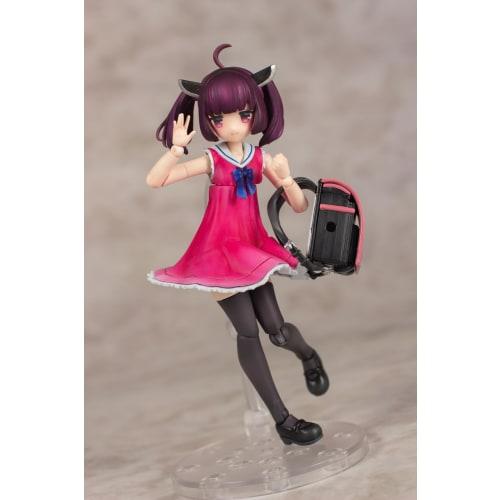 PM Office A Plafia Tohoku Kiritan Mini Figure Set, Approximately 120mm Tall, 1/12 Scale, Pre-Colored Plastic Model Kit, PP249