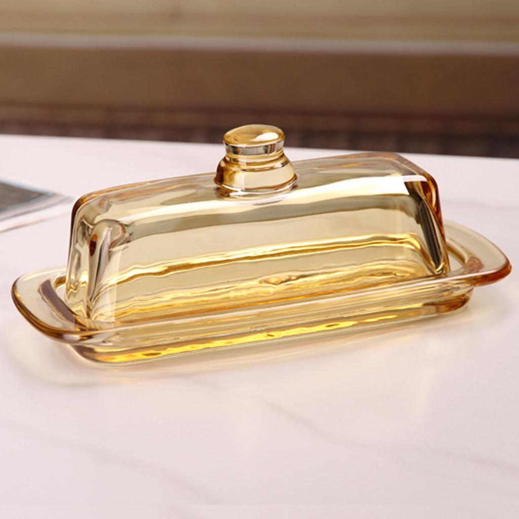 Glass Dish with Lid Rectangular Multifunction Airtight Cov Ed Tray Dishwash Safe for Count Top Fridge Refrig Ator