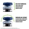 KontrolFreek Call of Duty: Warzone Performance Thumbsticks for PlayStation 4 (PS4) and PlayStation 5 (PS5) | 2 High-Rise, Hybrid| Blue/Gray