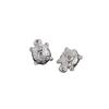 Creative Cute Acrylic Silver-Plated Turtle Beads for DIY Jewelry Making - Earrings, Bracelets, Necklaces.