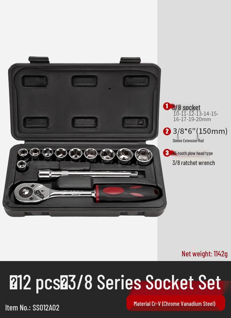 KAFWELL Multi-Functional Ratchet Wrench Set - Small, Medium, Large Fly Sizes
