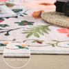 Premium Floral Bedroom Runner Rug, Soft Machine Washable Kitchen Mat - Non-Slip Indoor Doormat for Entryway, Laundry, Bathroom, Kitchen & Living Room