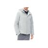 New FILA Down Jacket Men's Mountain Stone Gray F11M247910F-GY