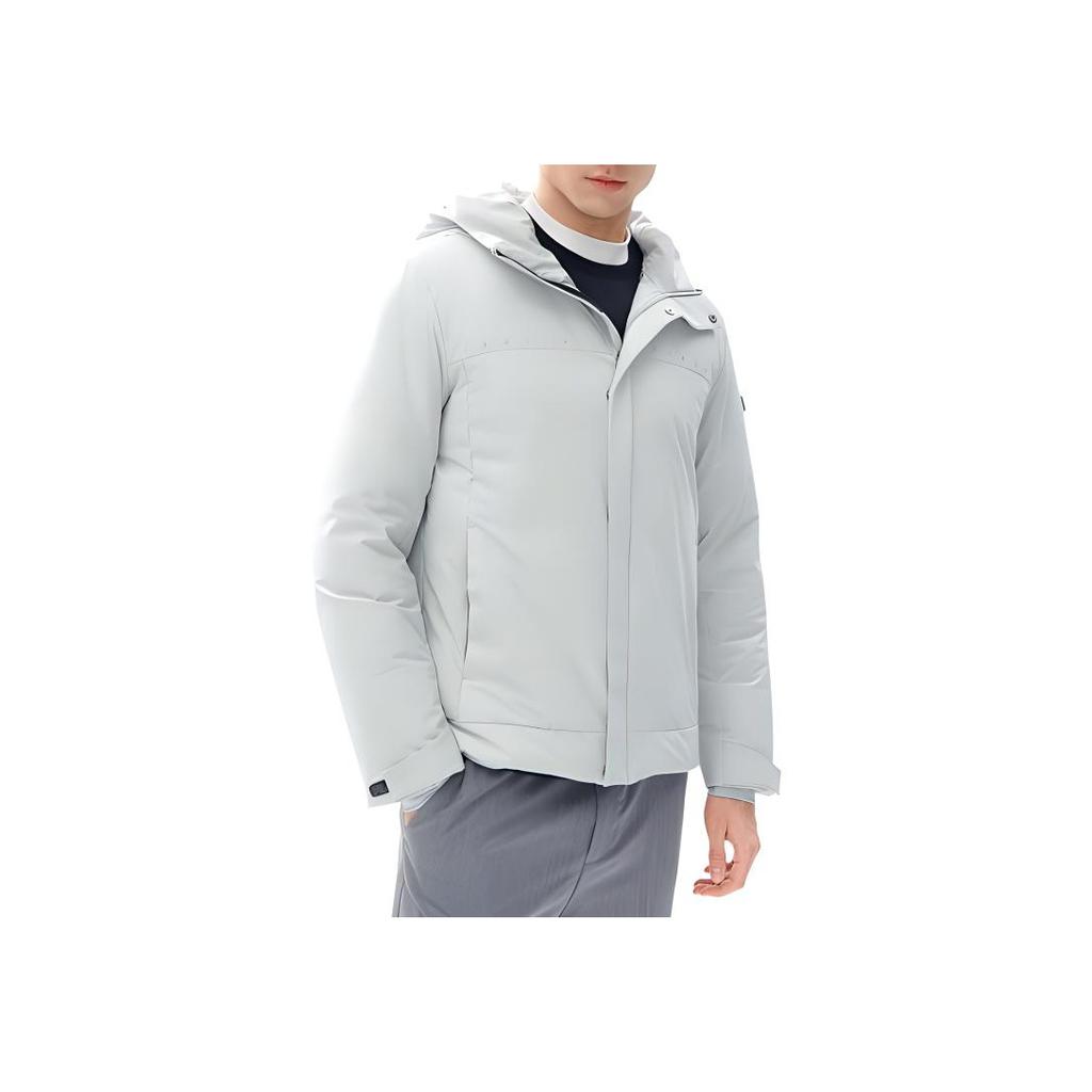 New FILA Down Jacket Men's Mountain Stone Gray F11M247910F-GY