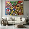 Super Mario Wall Tapestry Aesthetic Wall Hanging Printed Fabric Blanket Decorative Tapestries For Bedroom Living Room Home Decor