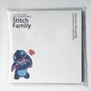 MINISO 50 szt. Karteczki samoprzylepne Stitch Anime No Times Memo Zdejmowalne Samoprzylepne Naklejki Kreskówkowe Artykuły Szkolne Papiernicze