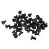 50PCS Brass Thread Insert Rubber Well Nut Fasteners Windscreen Mounting Nuts  Bolt Hole Sealing