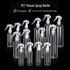 Little Mouse Fine Mist Spray Bottles - 100ml & 500ml, Flat Shoulder for Alcohol & Dilution