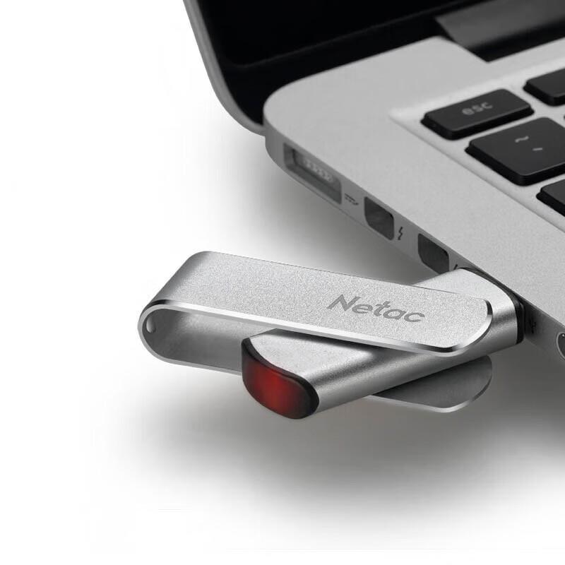 Netac U388 256GB USB 3.0 Rotatable Metal Flash Drive