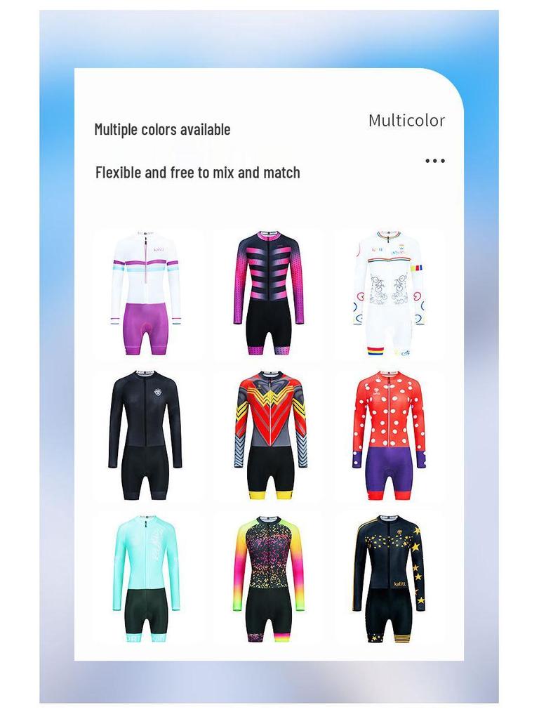 Universal Long-Sleeve Mountain & Road Bike Cycling Suit for Men and Women