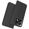 For Xiaomi Poco X6 5G/Redmi Note 13 Pro 5G Case PU Leather Phone Cover Card Slot Holder Hidden Magnetic Closure