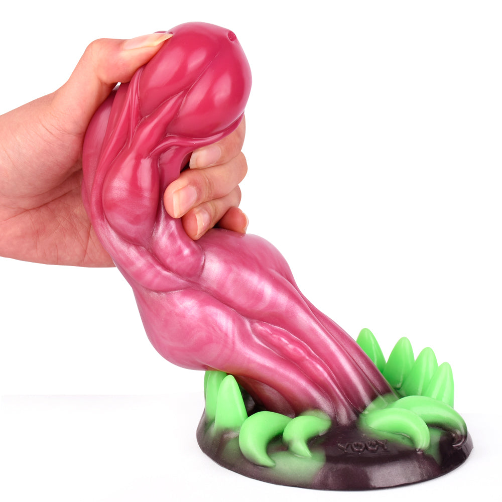 Rose Garden Liquid Silicone Realistic Dildo Unisex Sex Toys Realistic Dildos
