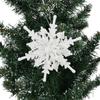 Acrylic 3D Snowflake Decoration Ice White Snowflake Tree Decoration  Christmas Tree