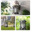 2/4PCS Solar Flame Hanging Lamp Waterproof Outdoor Light with Flickering Effect for Garden Patio Yard Path Christmas Decor
