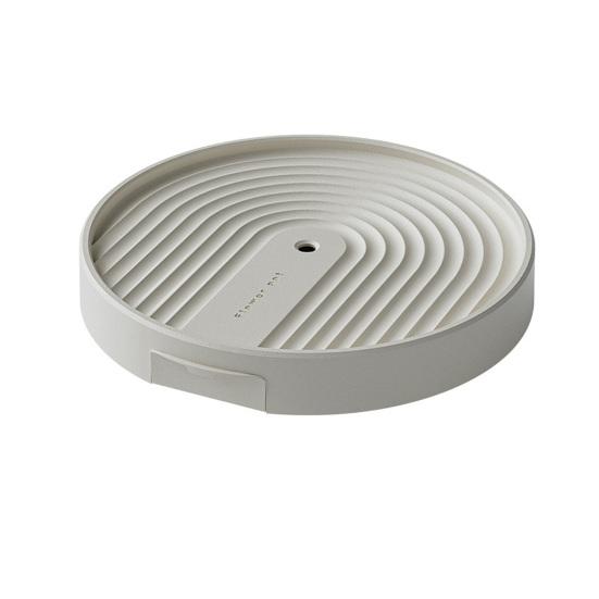 Pojízdný podstavec na rostliny Kulatý podnos pod květináč se skrytou drenážní nádržkou Podnos pod květináč s brzdovými kolečky pro vnitřní i venkovní použití