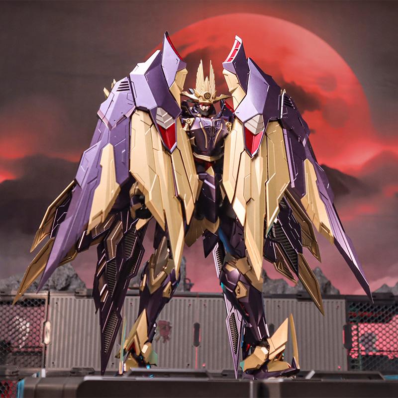 Scale Hot General Mighty General Series Alloy Painted Finished Product Magnetic - Attached Armor Mecha Model Action Figure Present