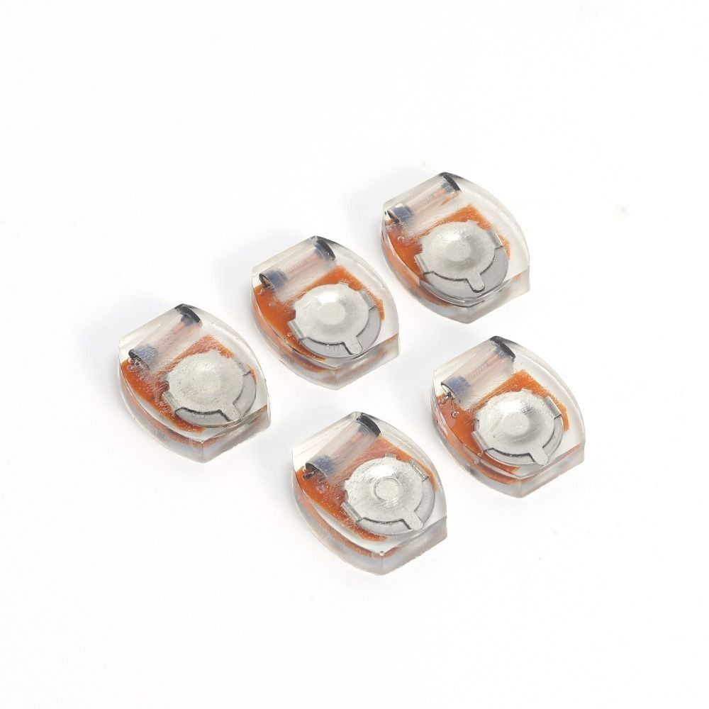 10 ks Doplňků na sandály Plastové LED Světlo na boty Svítící Miniaturní Vibrační Světlo Svítící Díra Lampa na boty DIY Hračka