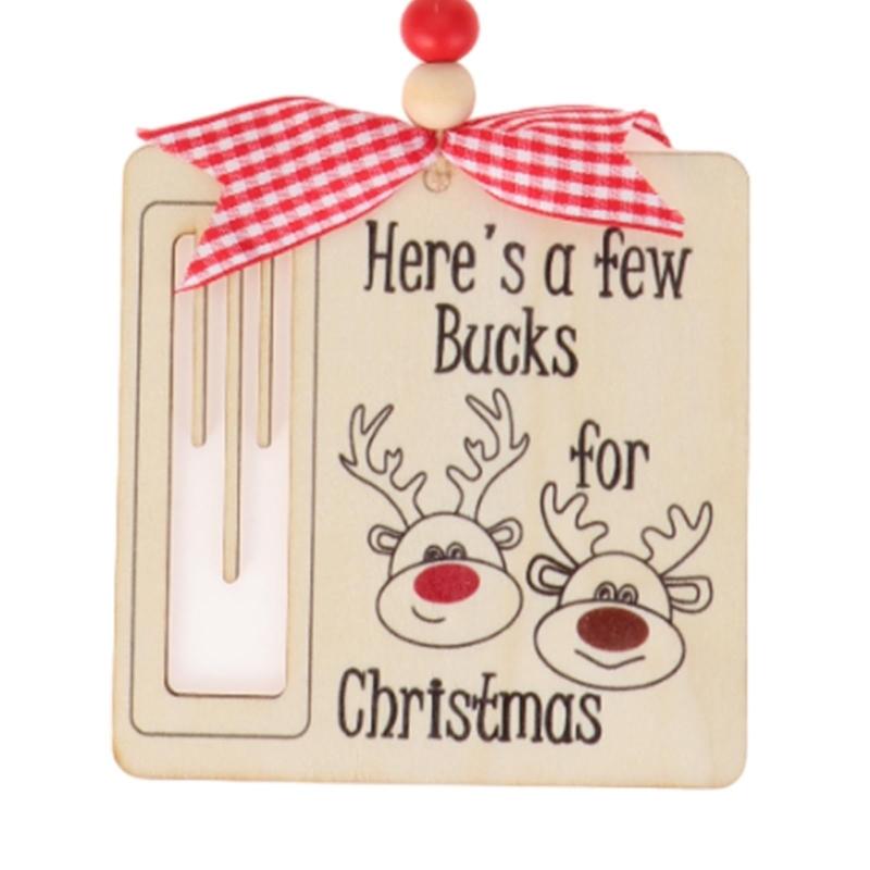 User Friendly Nontoxic Wood Holiday Decoration Hanging Clip Easy Hanging Christmas Accessory For Indoor Seasonal Styling