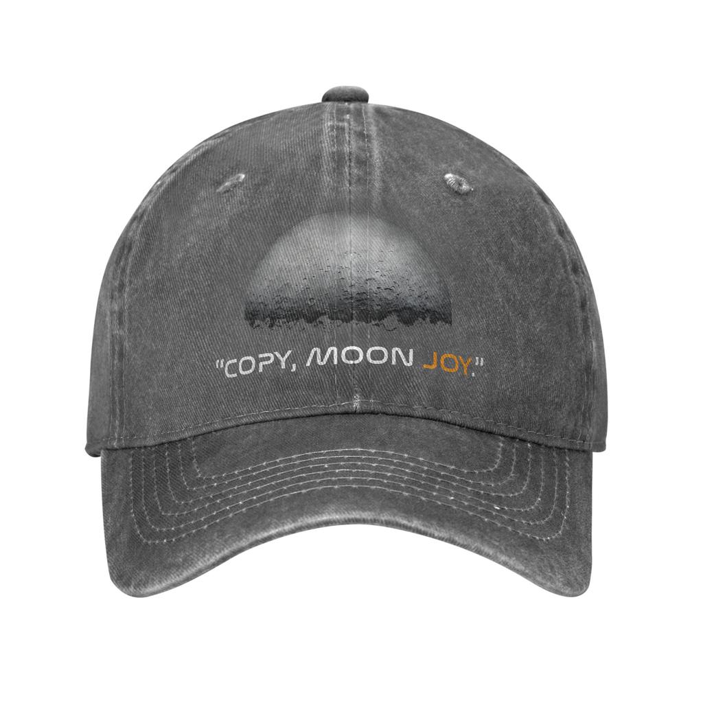 Copy Moon Joy Artemis II Space Quote Unisex Style Unstructured Baseball Cap  Distressed Washed Hat Casual Adjustable Fit Sun Cap