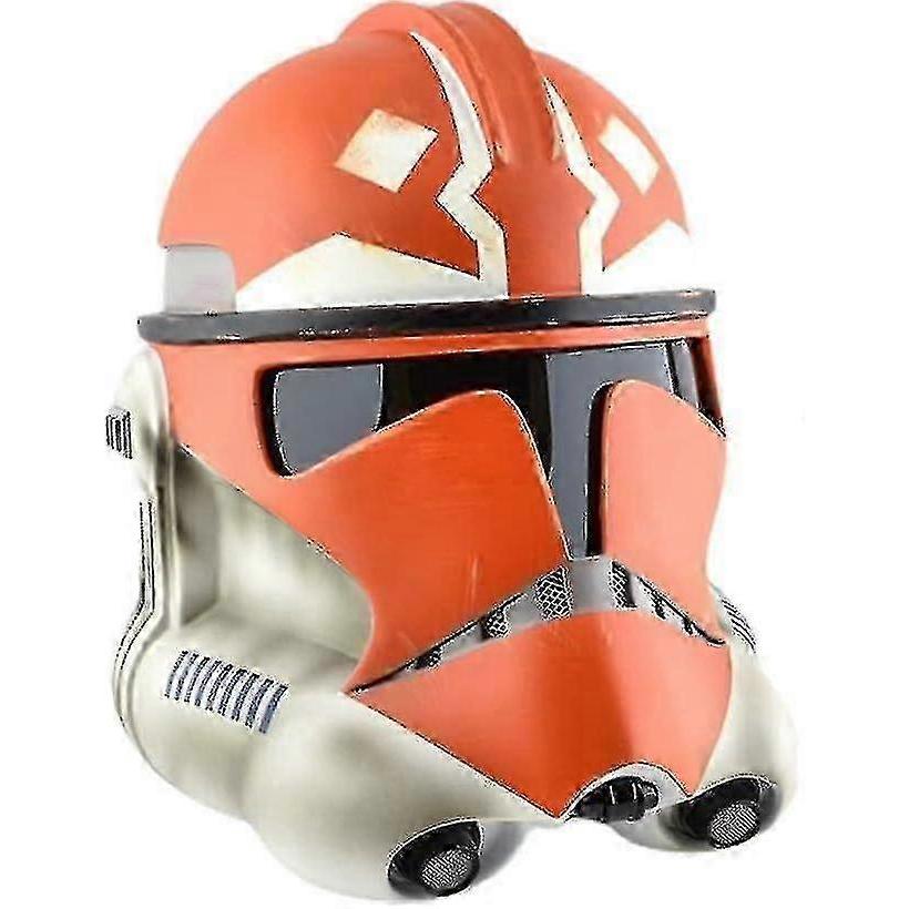Casque de Clone Trooper, Masque Facial de Casque Dessin Animé Accessoires de Costume, Masque Facial d'Halloween Casque en PVC Film