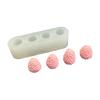 Creative Heart Shape Raspberry Cake Molds Durable Silicone Safe Silicone Dessert MoldFor Professional Bakers