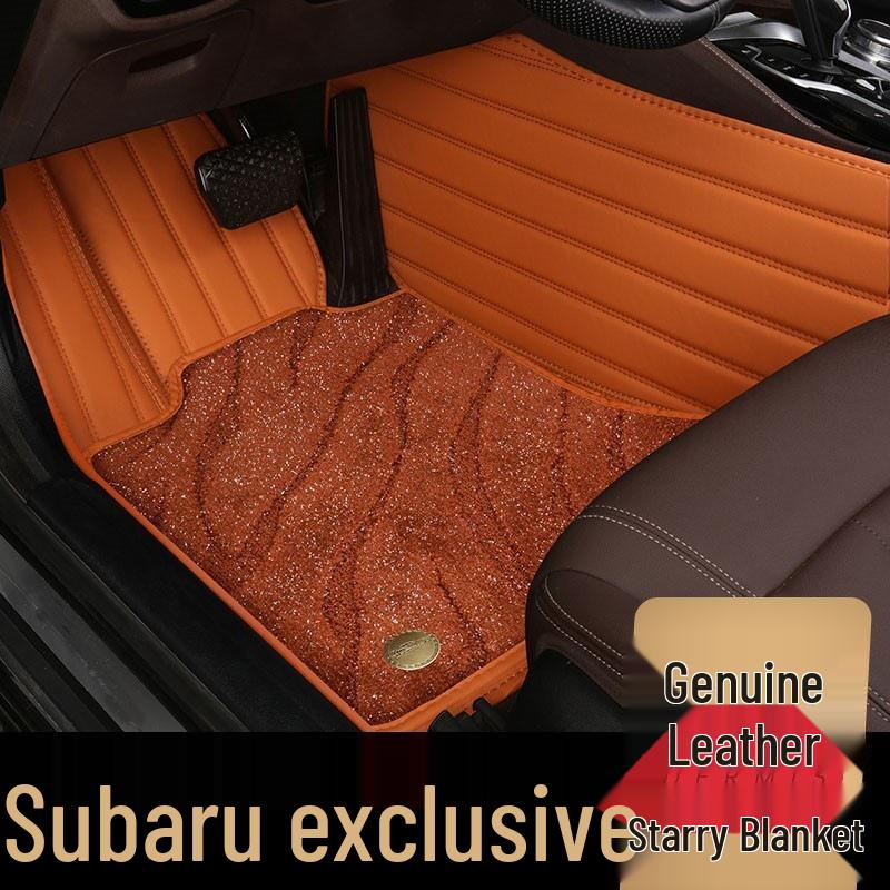 Full Coverage TPE Floor Mats for Subaru Forester, Outback, XV, Legacy (09-23 Models)