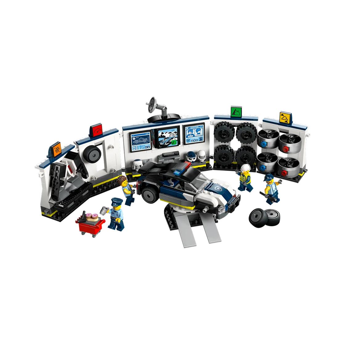 Lego City Custom Police Car Garage