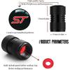 Car Wheel Tire Valve Stem Caps Compatible with ST line Fashion Tire Air Caps Cover