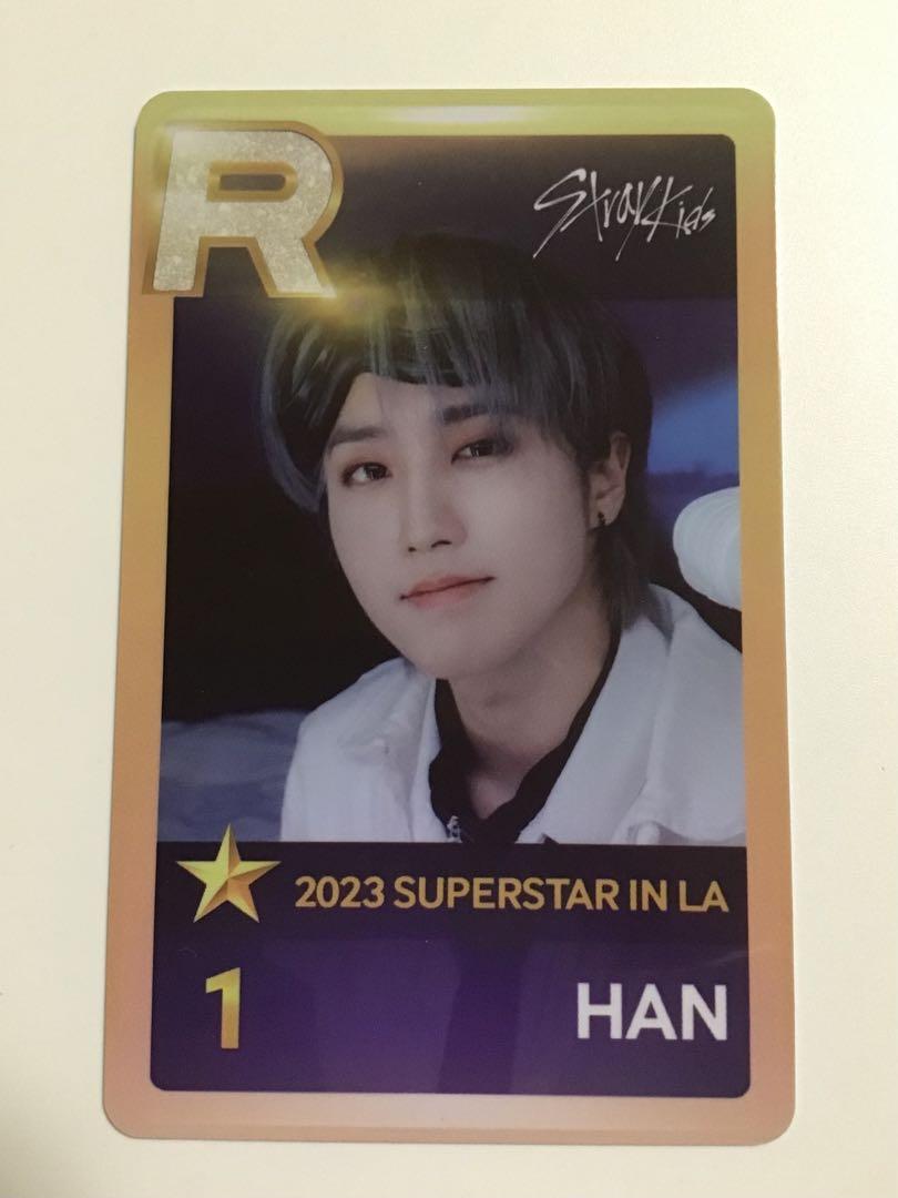 

[USED] Stray Kids Han Superstar LA Trading Card