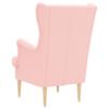 Armchair Rosa Boucle