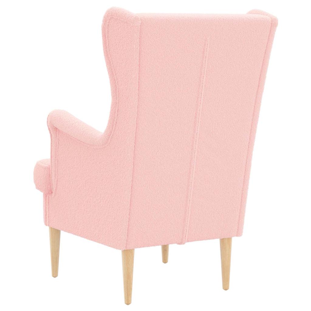 Armchair Rosa Boucle