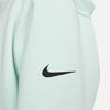Nike Sabrina Letter Label Hooded Fleece Lined Casual Sweatshirt Women's Ice Emerald Blue FJ4450-346