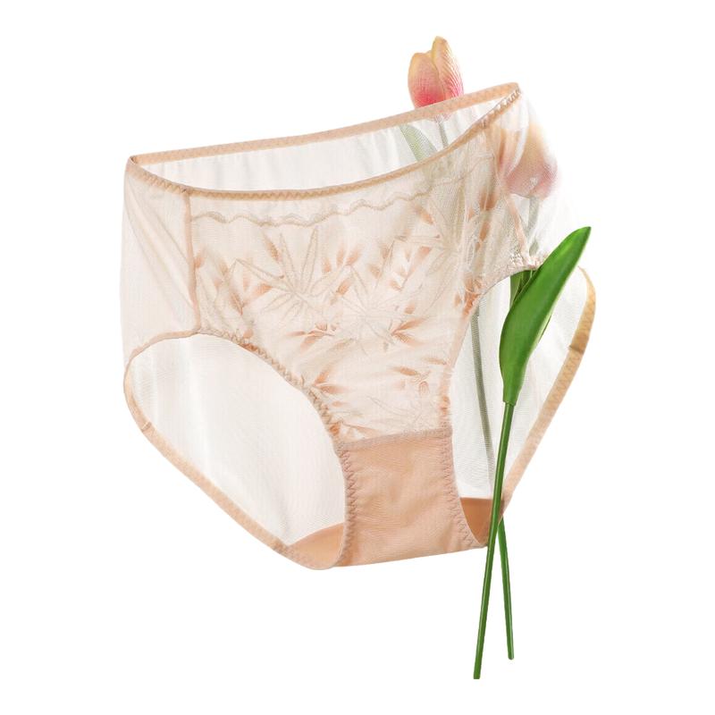 Audifen Women's Breathable Lace Hip-Covering Briefs XP4101