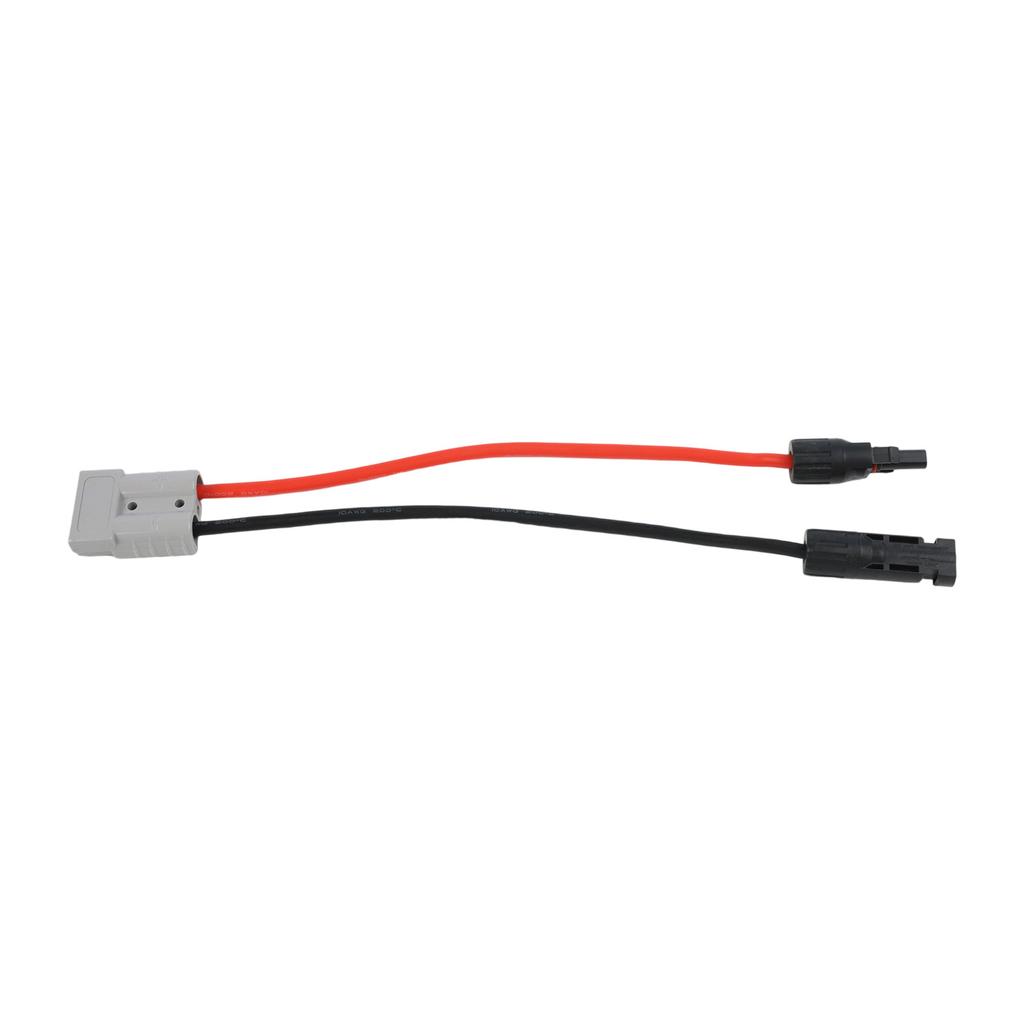 Solar Panel Extension Cable 10AWG 50A for Anderson Connector To Solar Connector for Outdoor RV Cattery Charging