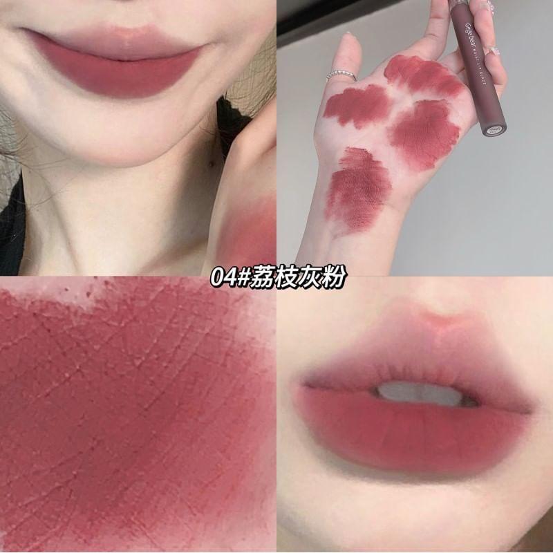 Gege Bear - Silky Matte Lip Glaze - #04-#06