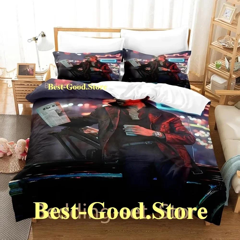 Ryan Gosling Bedding Set Single Twin Printed Bed Set With Pillowcase Bed Duvet Cover Soft Single Double Queen Super King Size