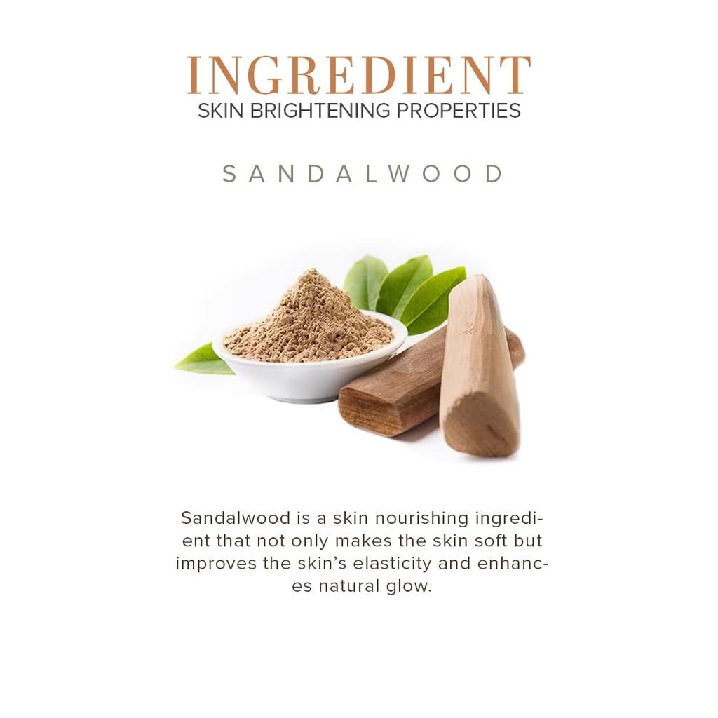 Khadi Herbal Sandalwood Face Pack Natural Skin Care Mask For Oil Control And Soft Smooth Skin 50 g Pack Of 1