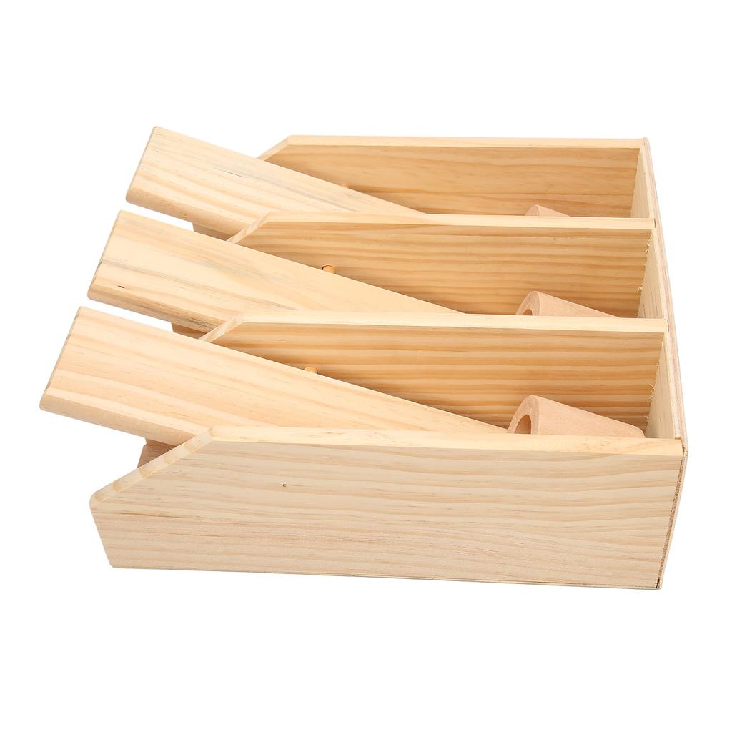 Dog Puzzle Foraging Toys Fun Interactive IQ Training Pet Wooden Foraging Toy for Dogs Cats Pets
