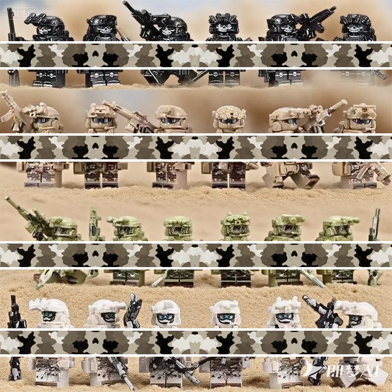 Linyi Toy Army Style High-Quality Building High-Quality Blocks High-Quality Figures Collection Kit - High-Quality Special High-Quality Forces High-Quality