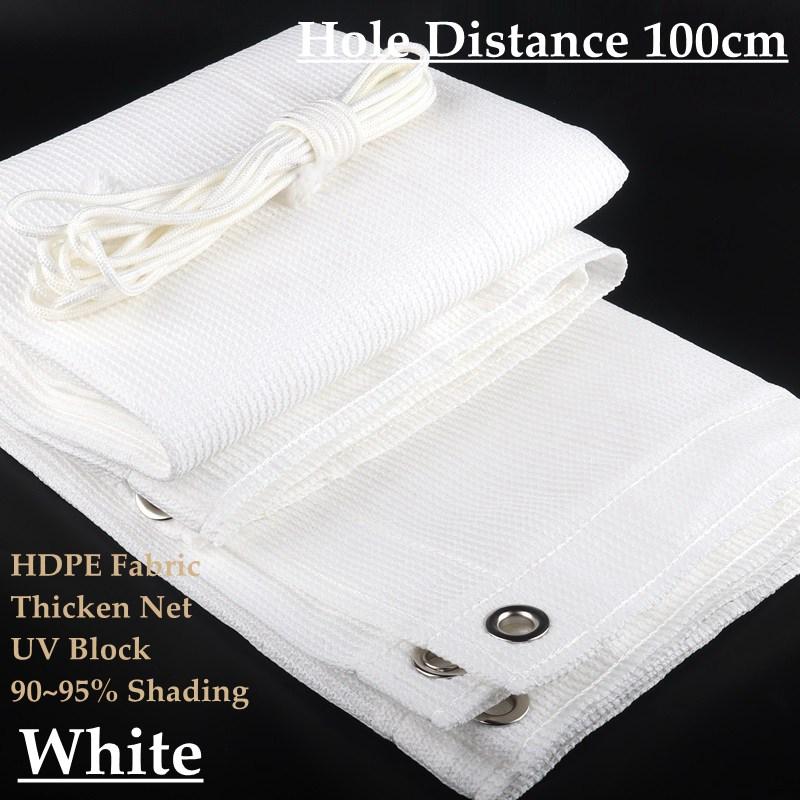 

High Quality White Anti-UV HDPE Sunshade Net Home balcony Succulent Plant Protection Cover Garden Sunscreen Sunblock Shading Net 1x1m