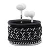 URIZONS Nylon Braided Wired Earphones, Tangle-Free, Lighting Earbuds with Microphone Controller and Noise Blocking, Compatible with iPhone
