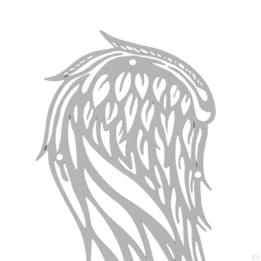 1 paar Engel Flügel Metall Wand Kunst Kunstwerk Dekoration Handwerk Ornament Hängen Dekor für Innen