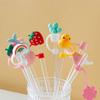 Anti-Dust for Straws Silicone Anti-Dust Cap Bottle Accessories Straws Decorative Cap Straw Plug